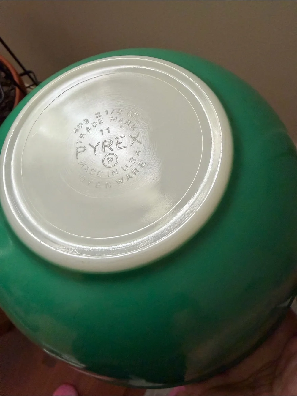 Pyrex Vintage Set Of 3 70’s Mixing Bowl #404 #403 #401 Yellow Green Blue